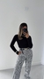 Calça wide Leg tweed Lizy na internet