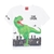 Camiseta Manga Curta Dinossauro - comprar online