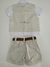 Conjunto Camisa com Bermuda e Colete - comprar online