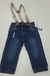 Calça Jeans com Suspensório