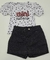 Conjunto Blusa e Short Saia - comprar online