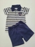 Conjunto Camiseta Gola Polo com Bermuda