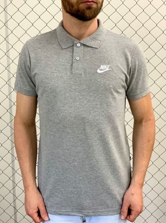 Camisa polo nike sales cinza