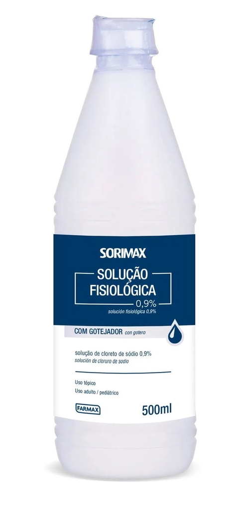 Soro Fisiológico Farmax: solução estéril para olhos e nariz