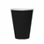 VASO POLIPAPEL NEGRO 240CC X8