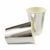 VASO POLIPAPEL METALIZADO PLATEADO 240CC X8 - comprar online