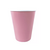 VASO POLIPAPEL ROSA PASTEL 240CC X8