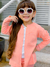 Casaco Infantil Feminino Tricot - comprar online