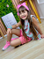 Conjunto Infantil Feminino Blusa + Short