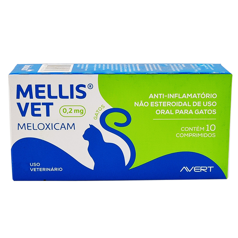 Compre online Mellis Vet Meloxicam para Gatos na Farmacia de Bicho 