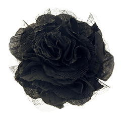 Broche Cód.5503001059-350-Preto 8cm 10gr