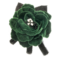 Broche Cód.5503801130-495-Marrom 10cm 19gr