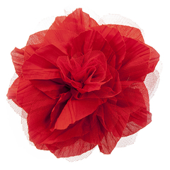 Broche Cód.5505201073-735-Vermelho 14cm 15g