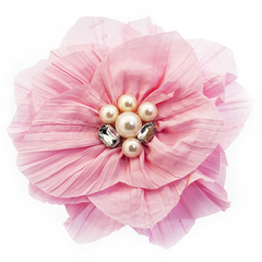 Broche Cód.5505501091-735-Rosa 15cm 22gr