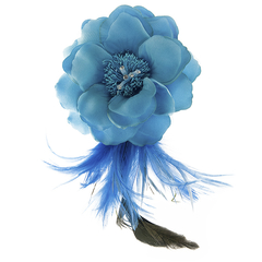 Broche Cód.5508001068-735-Azul 15cm 26gr