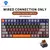 Machenike K500A-B84 Teclado Mecânico 75% TKL Hot-Swappable Wired Gaming Keyboar - comprar online