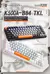 Machenike K500A-B84 Teclado Mecânico 75% TKL Hot-Swappable Wired Gaming Keyboar - comprar online