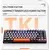 Machenike K500A-B84 Teclado Mecânico 75% TKL Hot-Swappable Wired Gaming Keyboar na internet