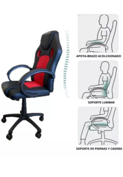 Silla Gamer X-Treme Red - Home Office Sillas