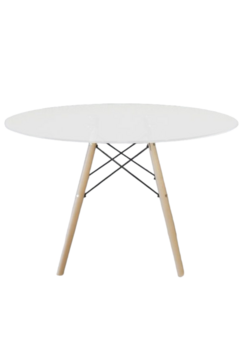 Mesa redonda Eames 100cm - comprar online