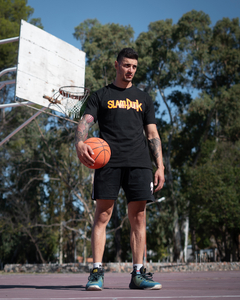 Remera Negra Slam Dunk - comprar online