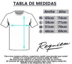 Medida Remera Antiguas