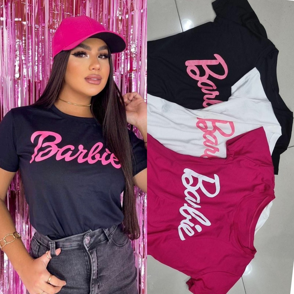 Barbie Shirt, Barbie Outfit, Barbie Logo T shirt, Barbie Women T Shirt