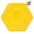 Plato polipapel hexagonal x6 de 17 cm