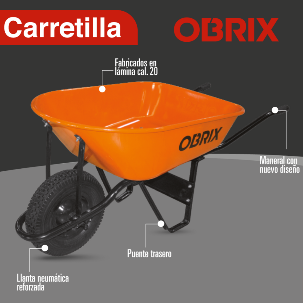 CARRETILLA PARA OBRA - Oller Stocks