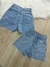 Short Jeans Claro - Pedraria Juvenil