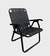 Sillon Plegable Black Aluminio Reforzado - Descansar