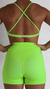 DUNNA SHORT FLUOR GREEN on internet