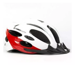 CAPACETE ABSOLUTE NERO BCO/VERM, CX, G