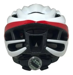 CAPACETE ABSOLUTE NERO BCO/VERM, CX, G - comprar online