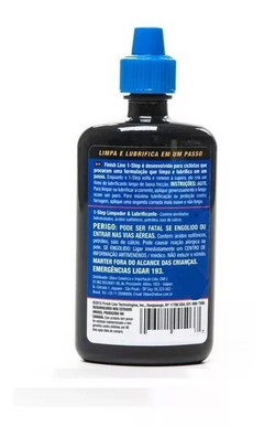 LIMPADOR E LUBRIFICANTE FINISH LINE 1-STEP 120ML na internet