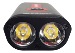 FAROL HIGH ONE 900 LUMENS ALUM 2 LEDS 3 FUNCOES USB PTO - comprar online