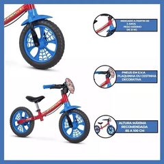 BICICLETA BALANCE BIKE, SPIDER-MAN, VRM/ - comprar online