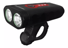 FAROL HIGH ONE 900 LUMENS ALUM 2 LEDS 3 FUNCOES USB PTO