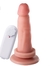 MON PLAISIR PRÓTESE COM VIBRADOR E VENTOSA MACIÇA 16,5 X 3,5CM SOULSEX