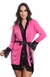 Robe Manga Longa Micrody com Detalhes rendados Hot - loja online