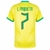 Camisa Brasil I 22/23[Lucas Paqueta] Versão Torcedor Nike Masculina - Amarelo - comprar online