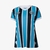 camisa grêmio feminina cor azul e pretro temporada 23/24