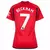 Camisa Manchester United I 23/24(Beckham) Versão Torcedor Adidas Masculina - Vermelho - comprar online