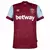 camisa de time west ham cor bordo com detalhes azul, camisa de futebol west ham inglaterra