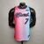 Camiseta Regata Miami Heat, cor Rosa e Azul, versão Masculina