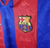 Camisa Retrô Barcelona I 96/97 - Versão Torcedor Kappa Masculina - Vermelho+Azul na internet