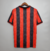 Camisa Retrô AC Milan I 93/94 - Versão Torcedor Lotto Masculina - Vermelho+Preto - loja online