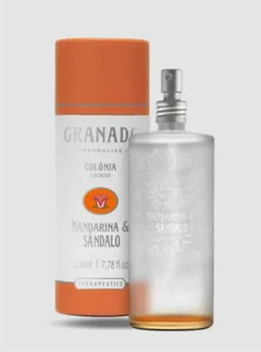 Colônia Mandarina e Sândalo Granado