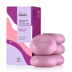 Trio Sabonetes Tododia Natura - Calula Cosmeticos e Perfumaria 