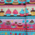 Tecido Tricoline Estampado Cozinha Barrado Cupcake 50CM X 150CM - Armarinho Bella Donna